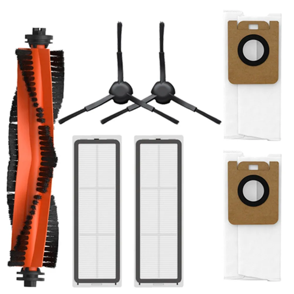 

1 Set Filter Side Brush Roller Brush Dust Bag For Bot Z10 Pro L10 Plus High Quality Vacuum Parts Accessories
