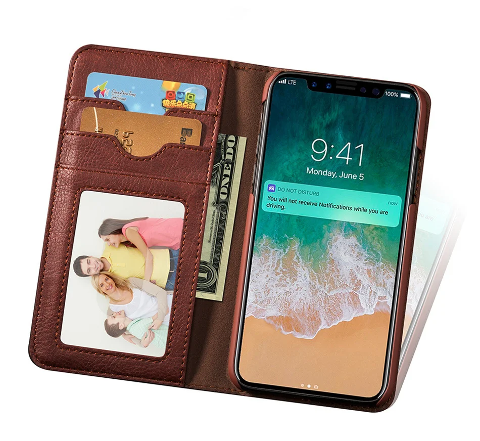 Musubo чехол из натуральной кожи для iPhone XR XsMax Xs X Funda, кошелек, чехол для телефона Apple 8 Plus, 7 Plus, 6 Plus, чехол s, флип, роскошный