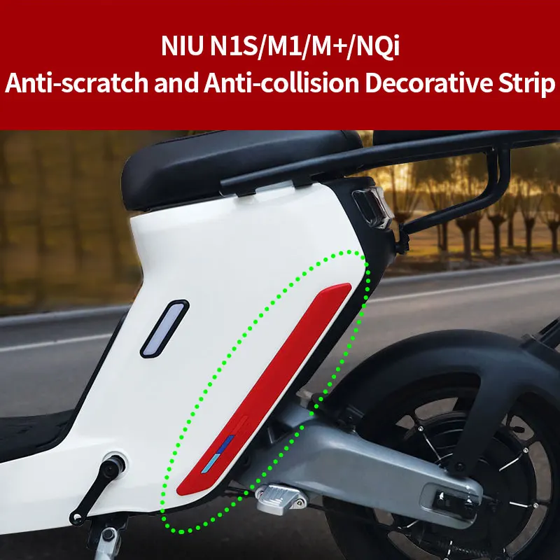 

NIU N1S NQi M1 M+ Anti-scratch and Anti-collision Decorative Strip Bar Bumper Modification Accessories