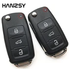 Складной чехол для ключей с 3 кнопками для VW Volkswagen Golf Polo jetta Beetle Passat Bora