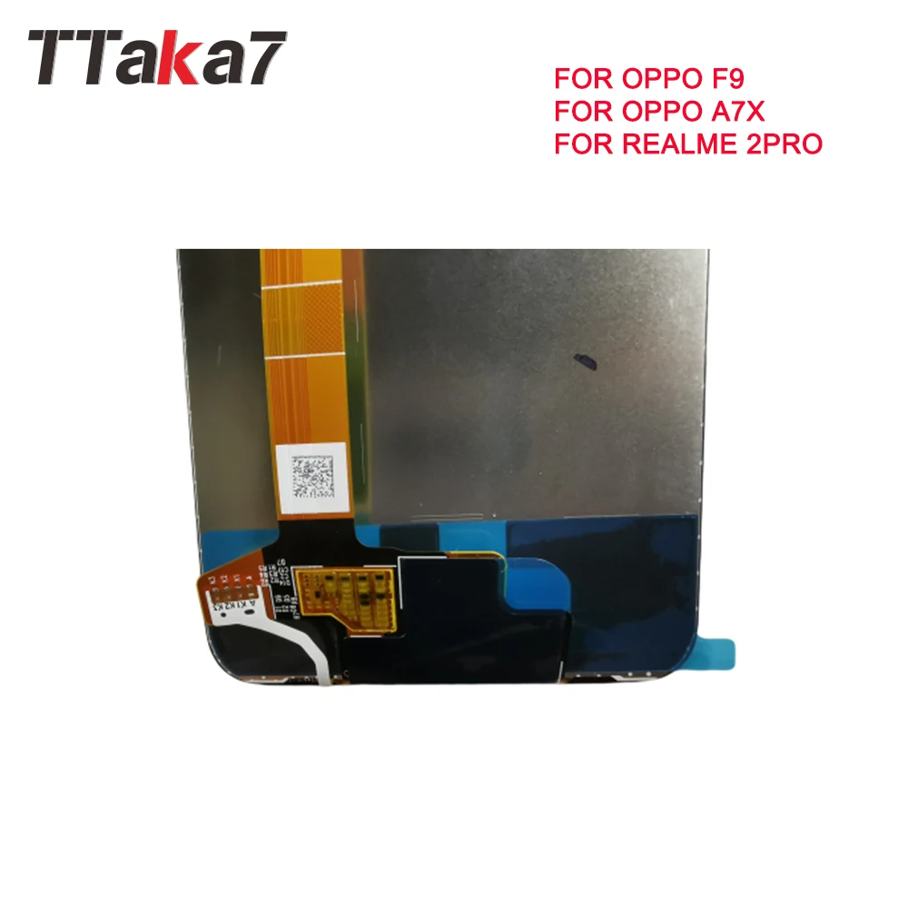 Для OPPO F9/OPPO A7X/Realme 2Pro Полный ЖК-дисплей кодирующий преобразователь сенсорного