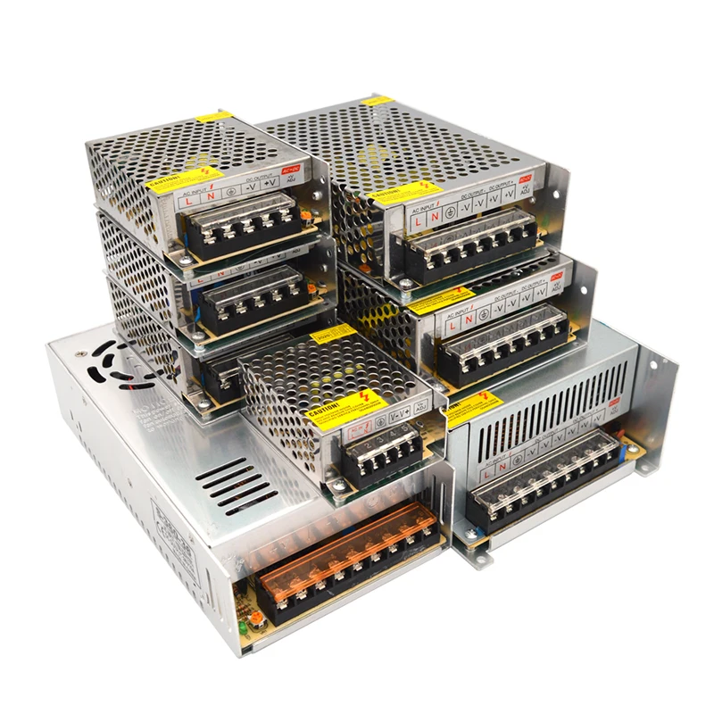 12 v 15v 24 36v Питание трансформаторы 220v постоянного тока до Вольт вольт 1a 2a 3a 5a 10a 20a 30a адаптер для