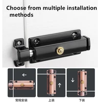 stainless steel spring loaded door latch bolt brass push release button old fashioned automatic spring latch lock