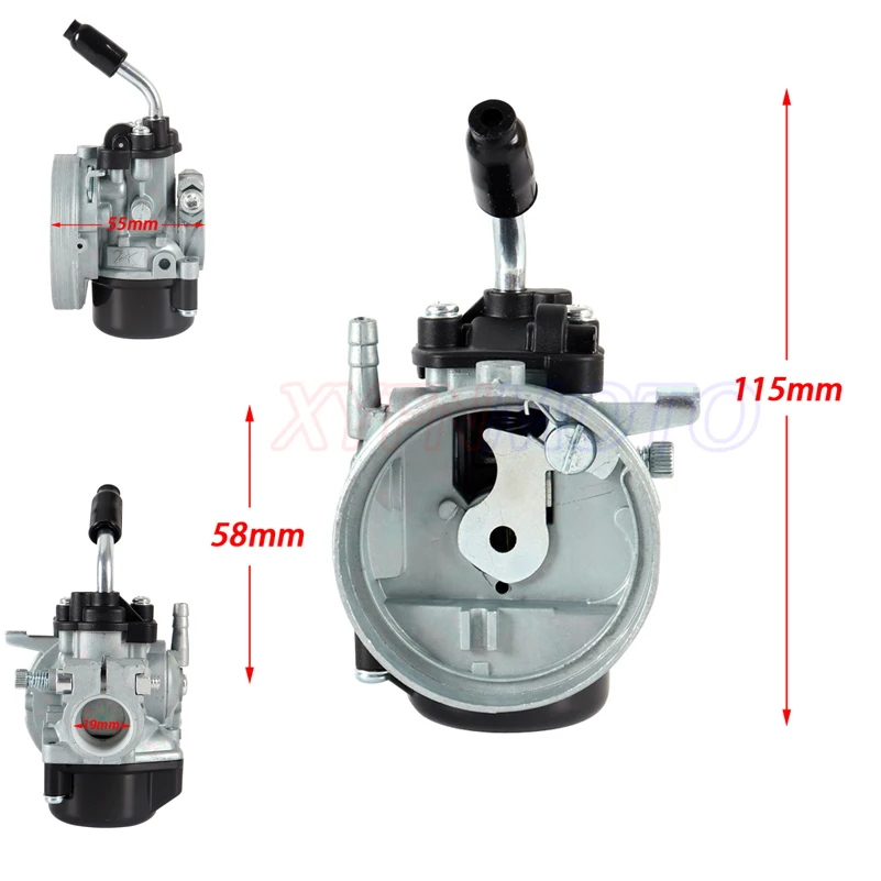Карбюратор для мотоцикла карбюратор с водяным охлаждением 14 мм 37 куб. См