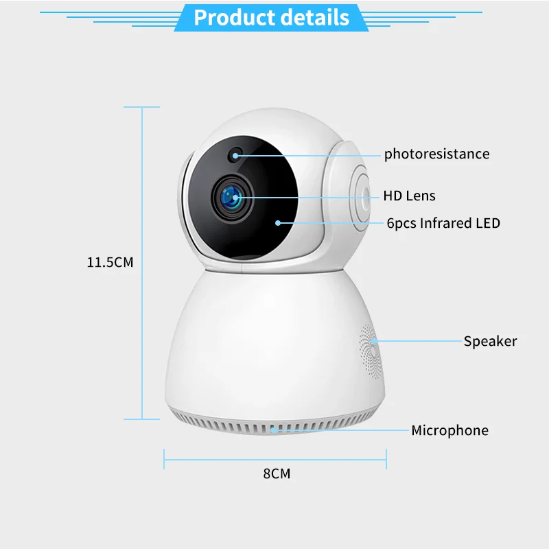 QZT IP Камеры Скрытого видеонаблюдения WI FI видео камера для домашней безопасности