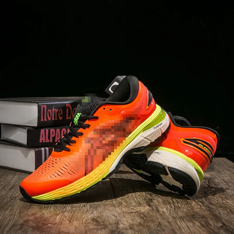 Гель Kayano 25 оригинальные мужские кроссовки дышащая Спортивная обувь кайано