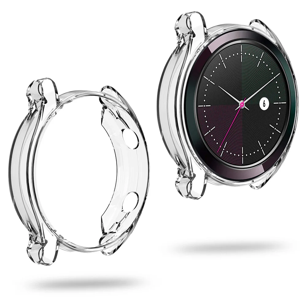 Легкий тонкий чехол для huawei Watch GT 2/1 42 мм 46 мм Защитная крышка элегантный/Активный/спортивный/Модный мягкий бампер аксессуары