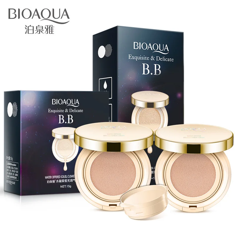 

BIOAQUA Air Cushion BB Cream Concealer Moisturizing Foundation Makeup Whitening Brighten Face Beauty Cosmetic