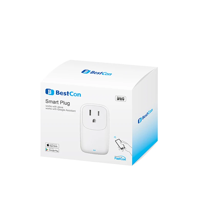 BroadLink BestCon SP4L US Wifi умная мини штепсельная вилка таймеры с пультом дистанционного