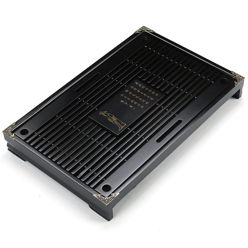 Деревянный поднос для чая кунгфу Чайный набор ящик чайный дренажный стол лотки