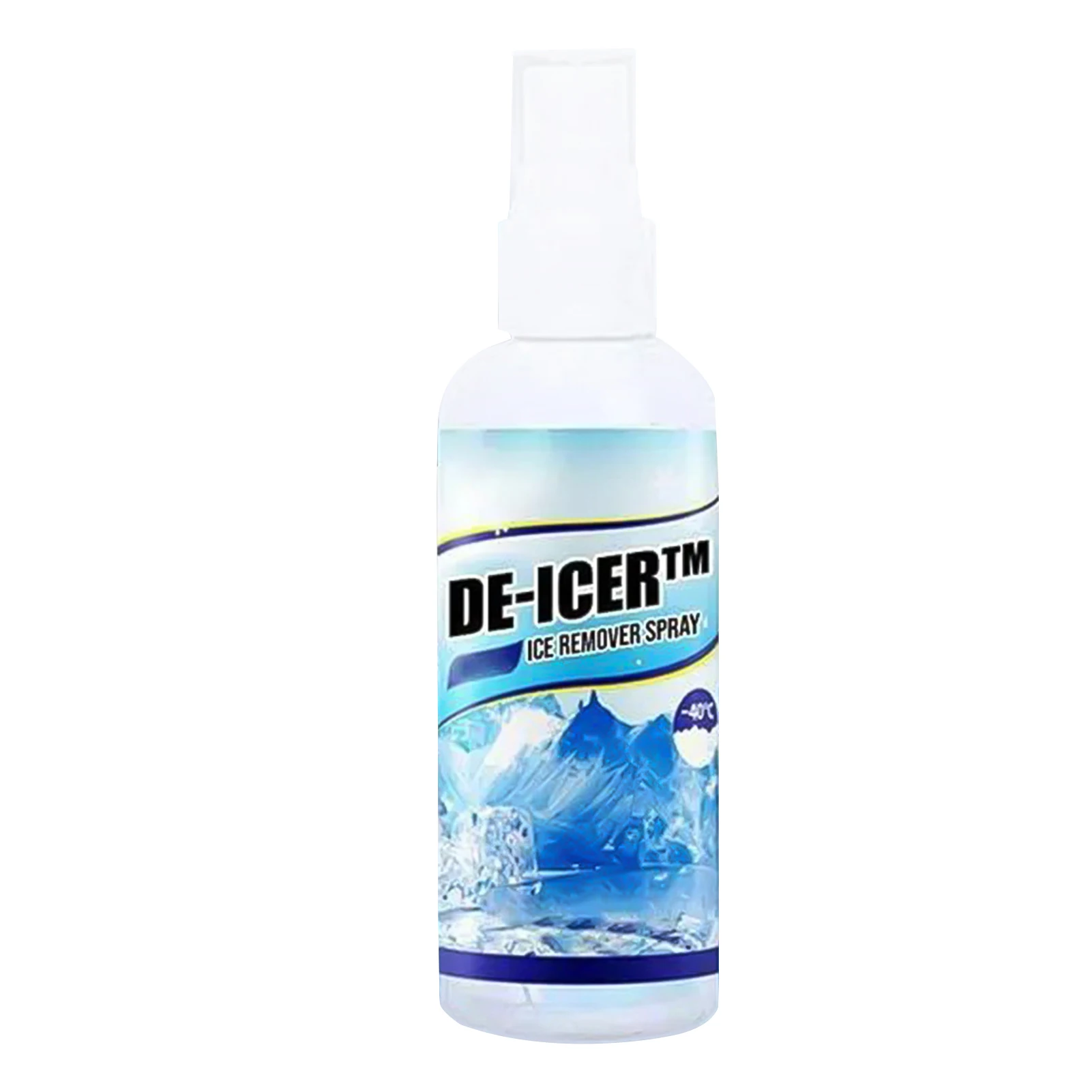 

Ice Remover Spray Exterior Outdoor Winter 100ml Home Window Glass Snow Melting Multipurpose Defrosting Agent Car Windshield Fast