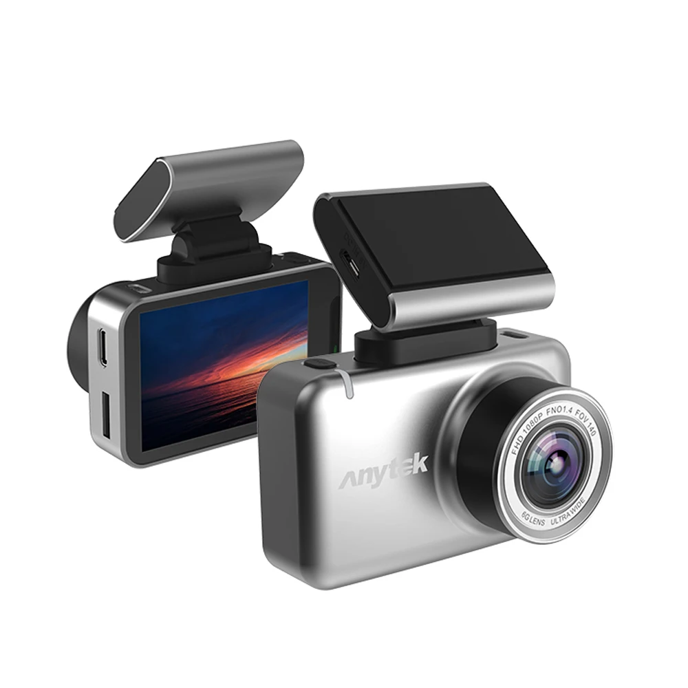 Оригинальный мини двойной объектив Автомобильный видеорегистратор Камера