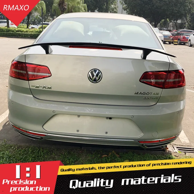 Спойлер для Passat B8 2017-2018 Volkswagen TF ABS Материал заднее крыло автомобиля праймер цвет