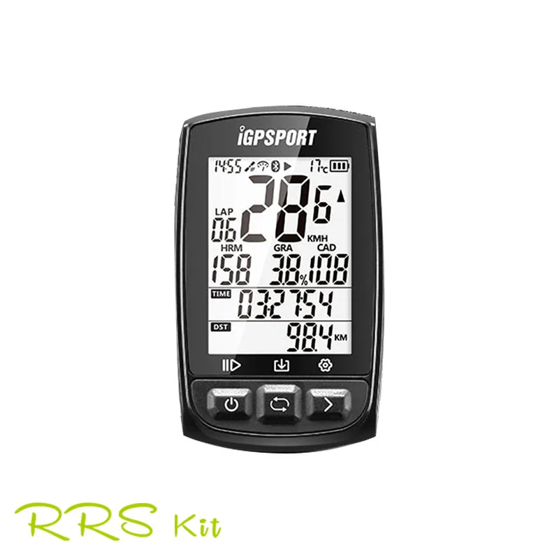 

IGPSPORT IGS50E Wireless Waterproof Stopwatch Bike Speedometer 200 Hours Data Storage GPS Cycling Computer ANT+ Bluetooth 4.0