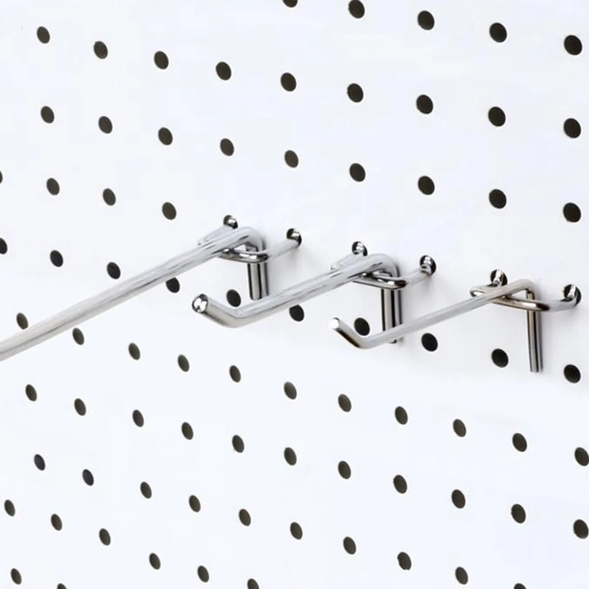 50 шт. карбоновая сталь Pegboard Крючки для гаражных работ хранение в магазине