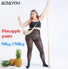 Женские колготки, Эластичные Брюки 6XL, компрессионные Бесшовные Колготки для беременных, брюки для полных женщин ouc353