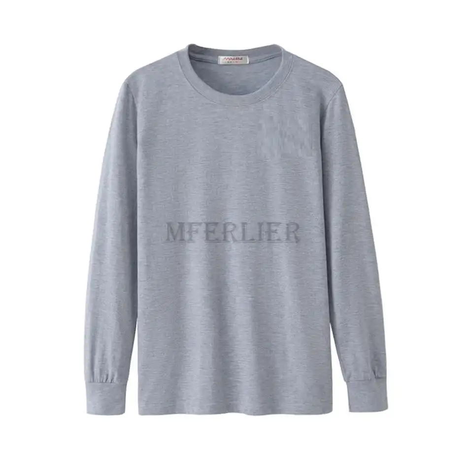 

spring men cotton tshirt long sleeve wholesale cheap big salse sports simple tshirt plus size 8XL 52 54 tees underwear tops fat