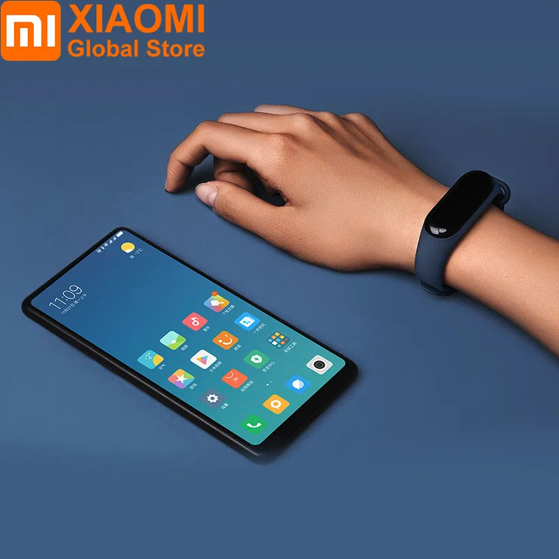 Умный Браслет Xiaomi Mi band 3 умный браслет фитнес отображение сообщений пульса