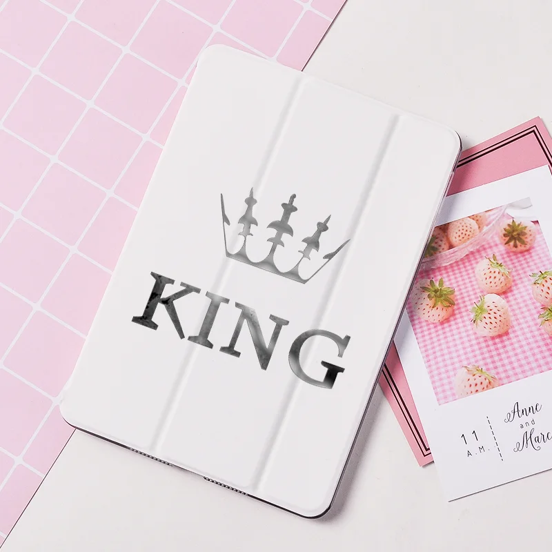 Жесткий чехол накладка для iPad Air 2 3 Pro 11 12 9 10 5 дюймов Mini 4 с надписью King Princess из