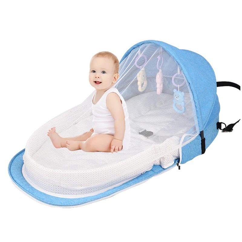 5 шт. детская кровать для автомобиля портативная Складная люлька качалка