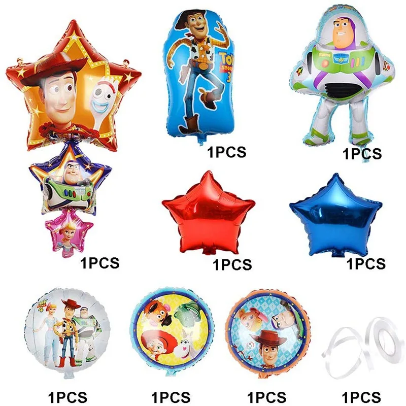 Набор воздушных шаров из мультфильма История игрушек | Дом и сад