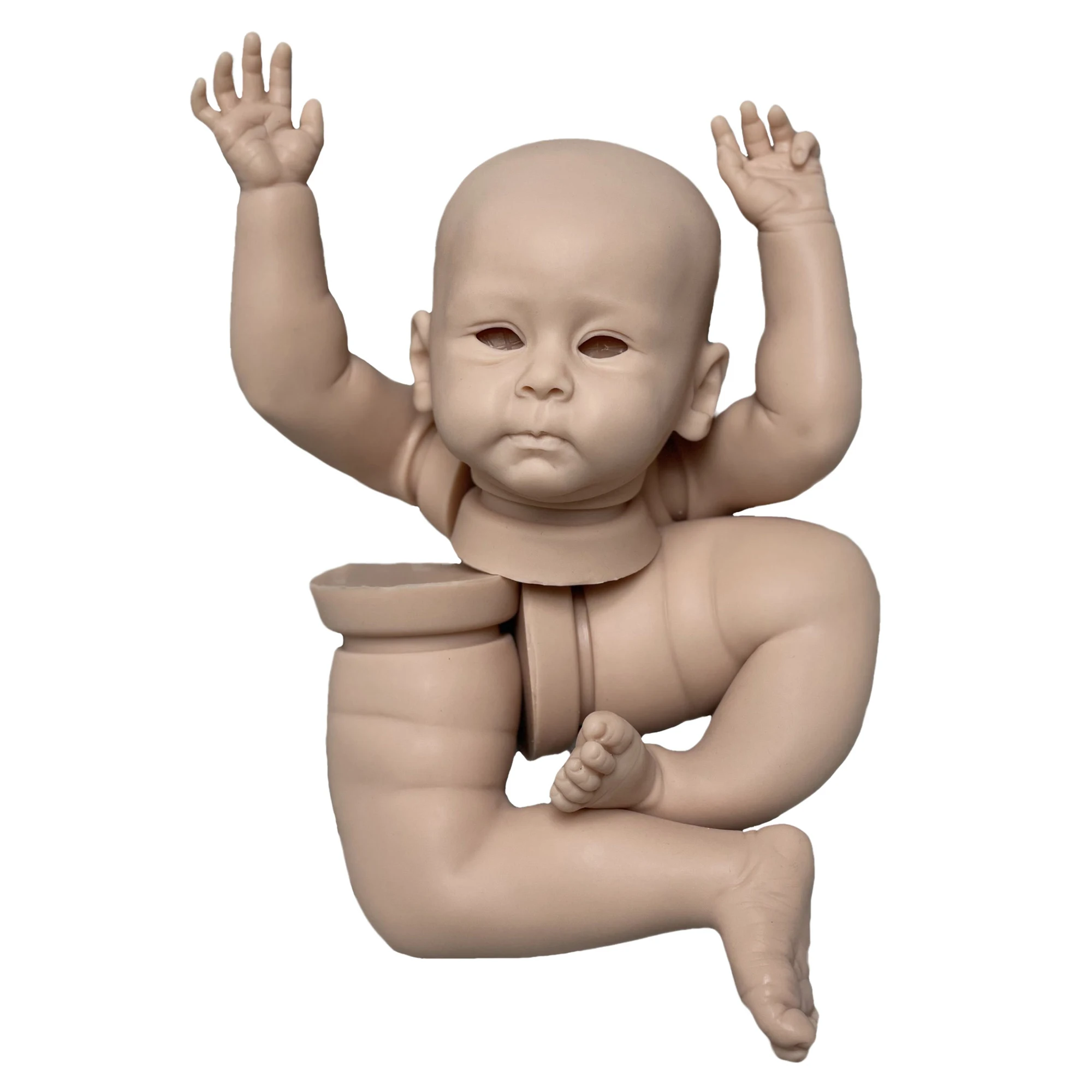 

ACESTAR # DK6611 Reborn Baby Dolls Kits 20-22 Inch Unpainted Solid Silicone Doll Plain Kit Bebe Reborns # DK6611