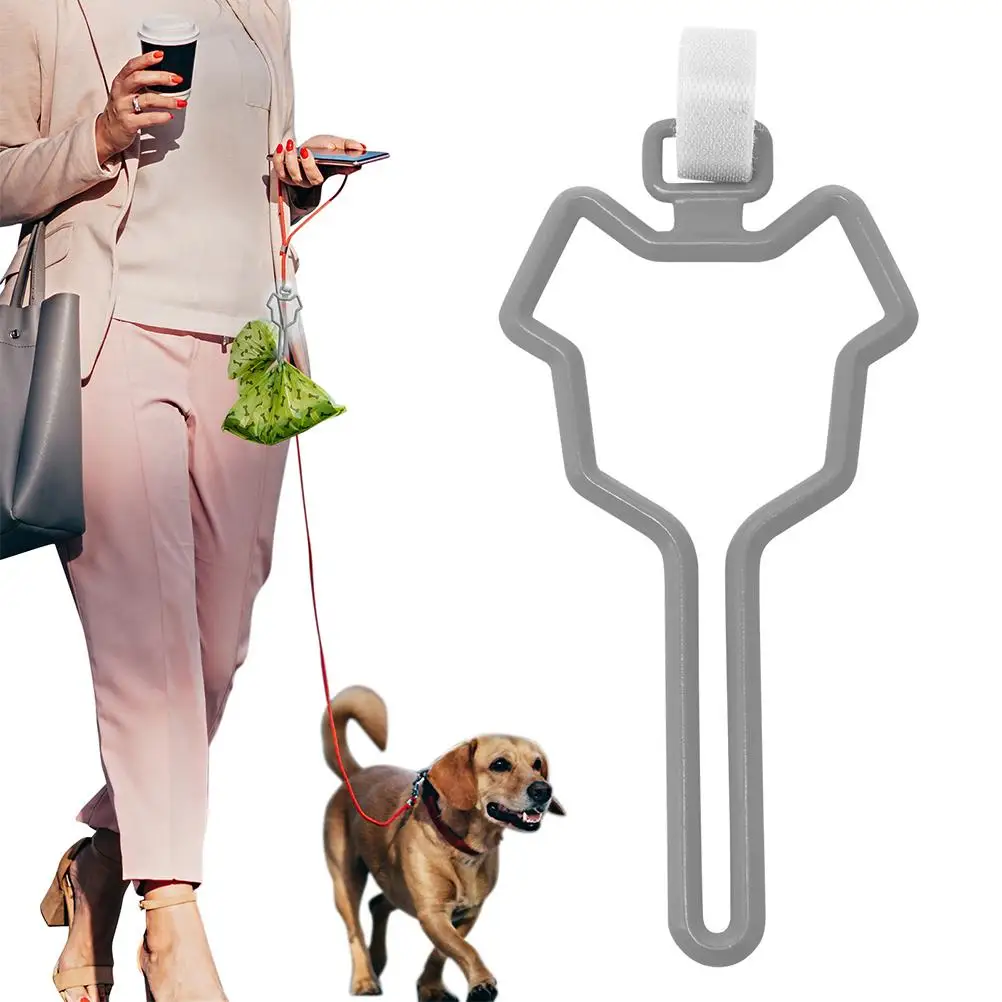 

Waste Bag Dispenser for Dog Waste Carrier Pet Supply Accessories Dog Leash Dispenser Clean Tools Poop Bag Holder Hands Free