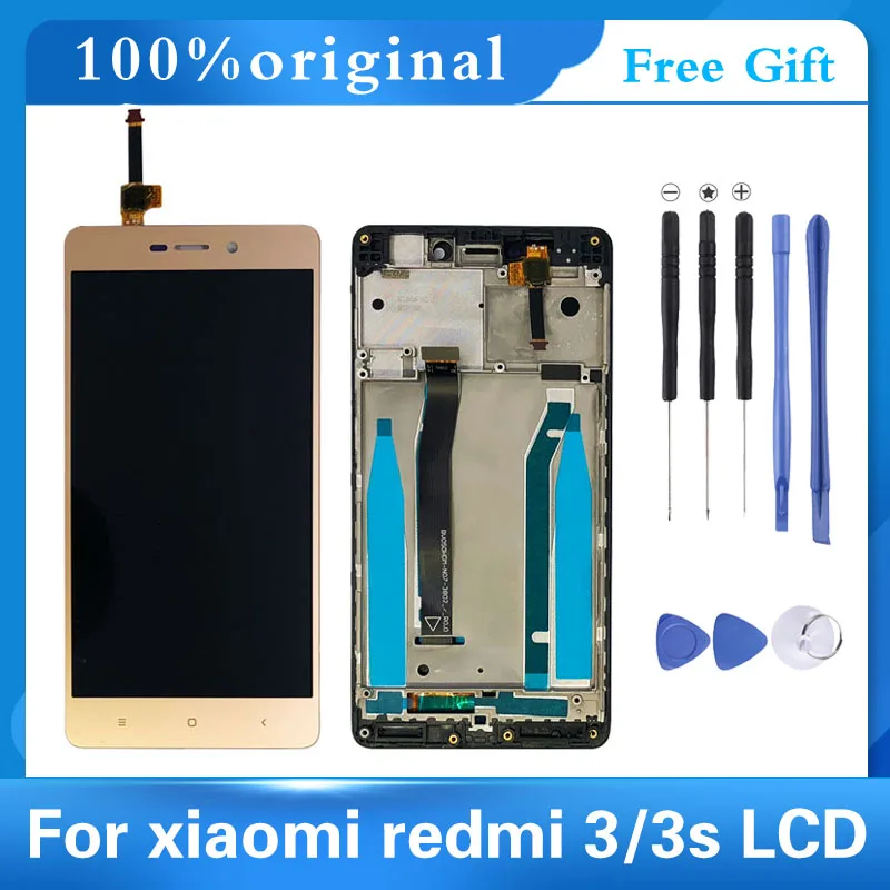 100% Оригинальный 5 0 дюймовый ЖК дисплей качества AAA для Xiaomi Redmi 3 экран Замена 3S