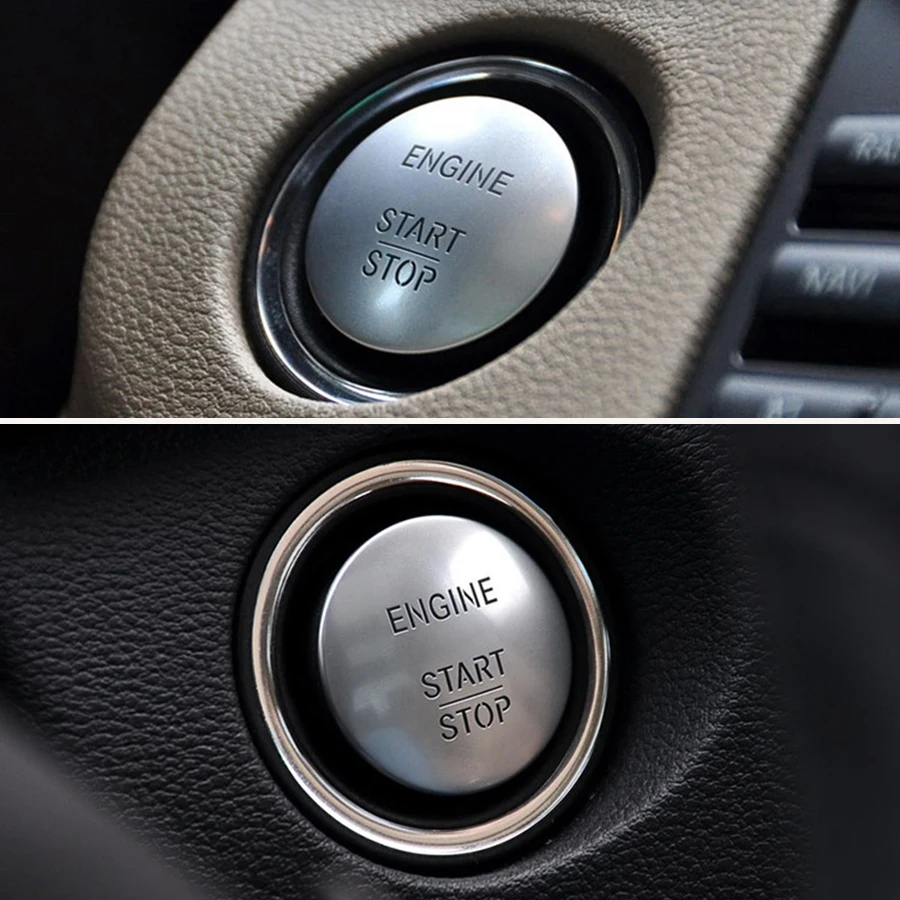 Универсальная автомобильная кнопка Зажигания для Mercedes Benz W204 W205 W212 W164 W166 W221 |