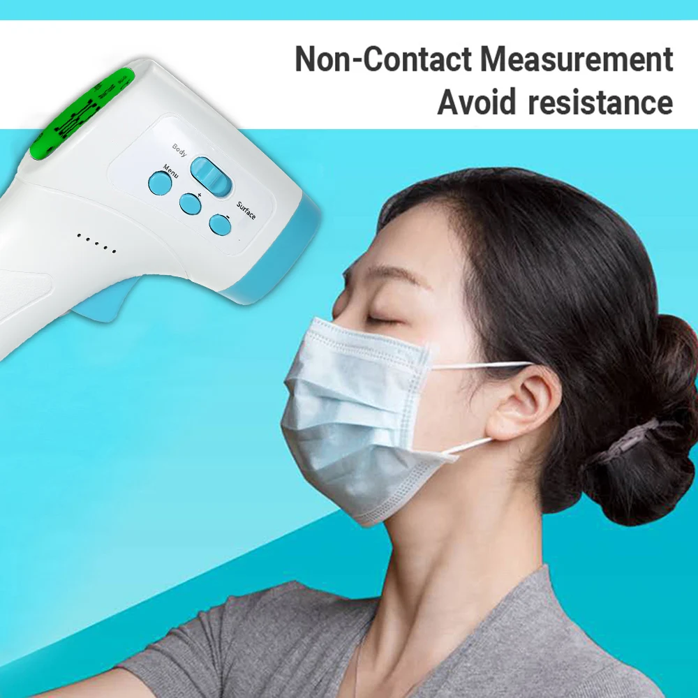 Цифровой инфракрасный температурный инструмент KKMOON Бесконтактный детский для