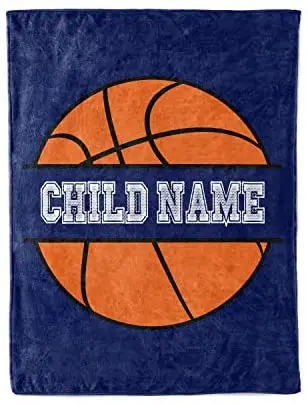Miglior Coperta Da Basket Personalizzata In Pile E Sherpa Per Bambini