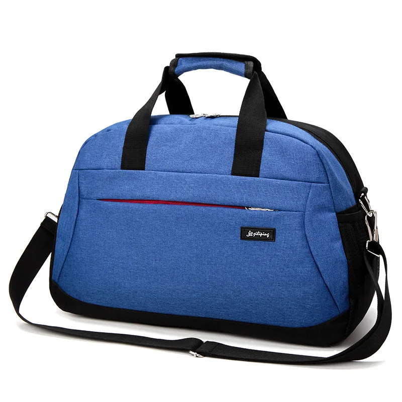 Sky blue Спортивная сумка для фитнеса, женская сумка для спортзала, мужская дорожная сумка для багажа, нейлоновая Водонепроницаемая спортивная сумка для тренировок, большая вместительность 3098 - Цвет: Sky blue