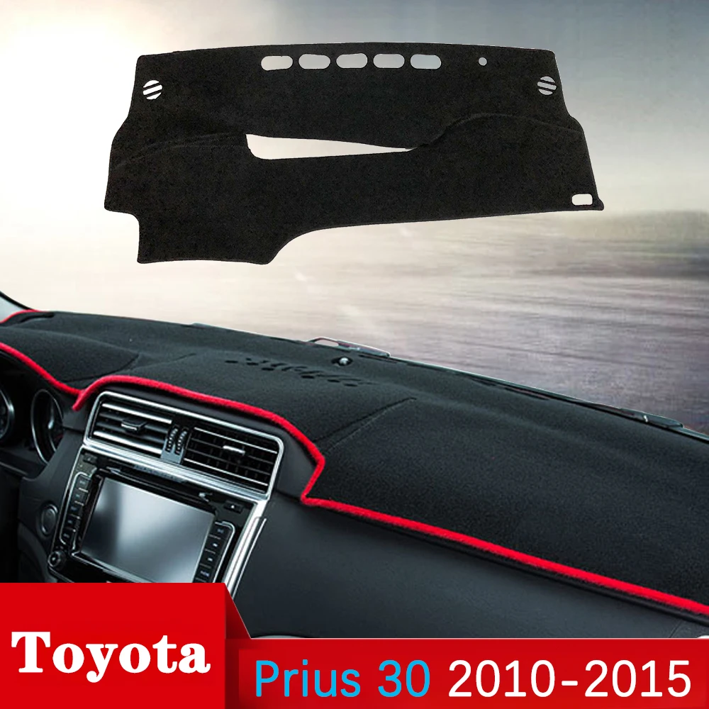 

For Toyota Prius 30 2010~2015 Anti-Slip Mat Dashboard Cover Pad Sunshade Dashmat Carpet Car Accessories XW30 2011 2012 2013 2014