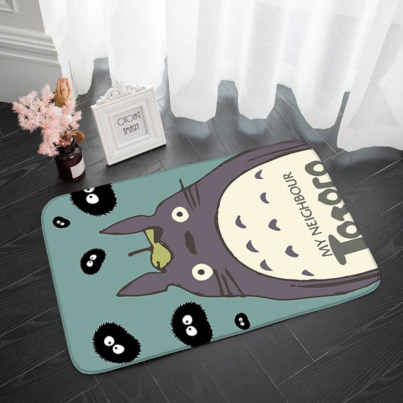 Милый мультяшный коврик Totoro для украшения кухни коврики гостиной пушистый
