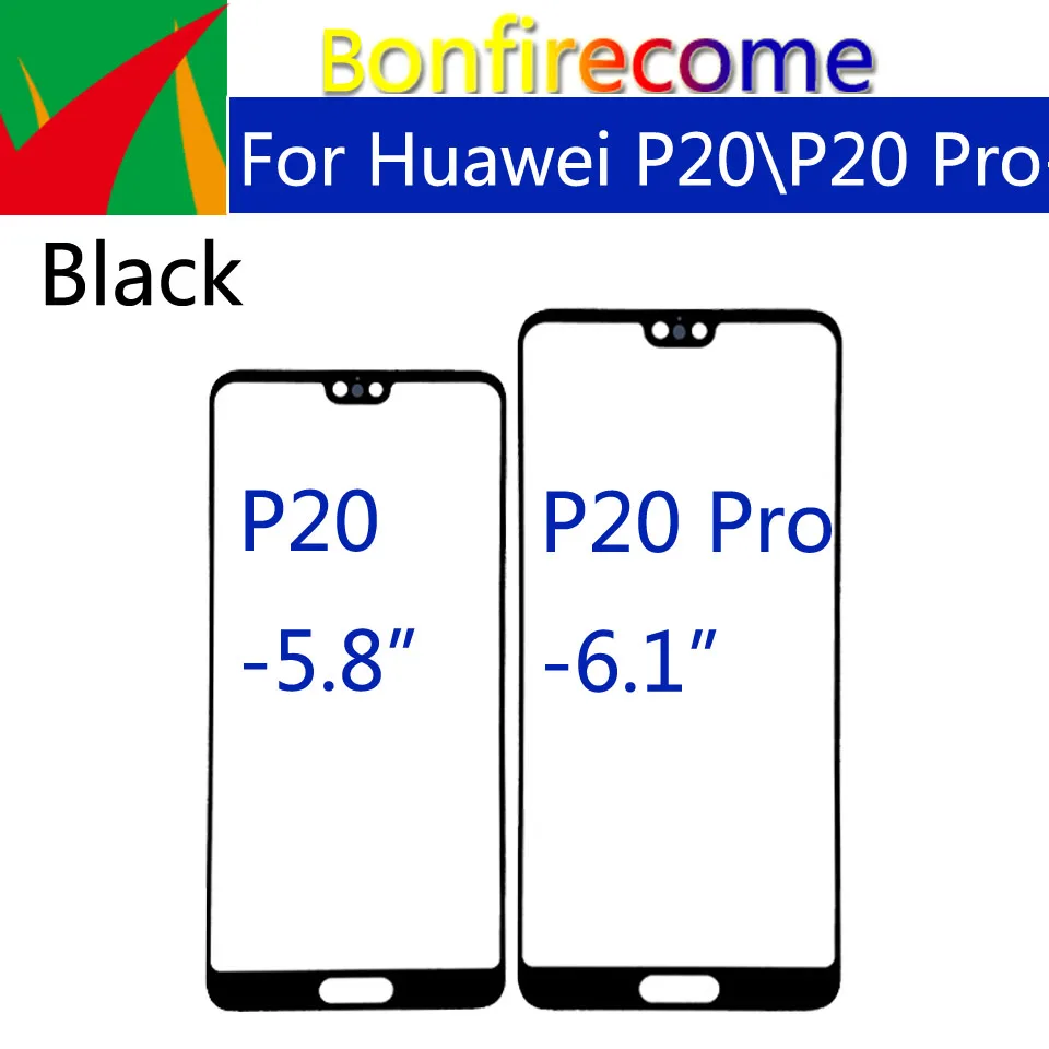 Сенсорный экран для Huawei P20 P20Pro 10 шт. ЖК дисплей с дигитайзером переднее внешнее