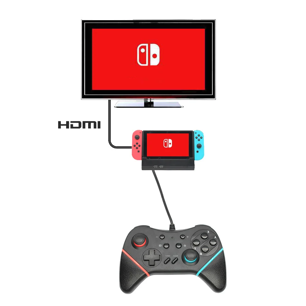 Проводной переключатель контроллера геймпада 2 M USB для Nintendo Switch джойстика |