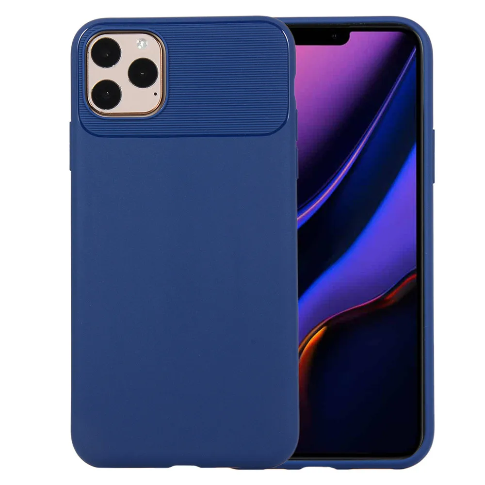 Новое поступление противоскользящий Мягкий силиконовый чехол из ТПУ для iPhone 11 Pro