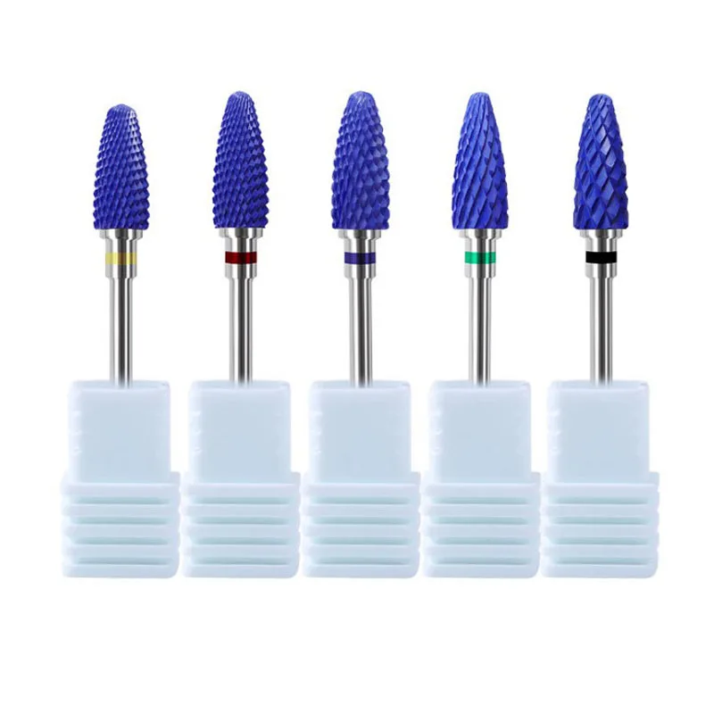 Керамическая Алмазная фреза для ногтей электрическая вращающаяся кутикулы