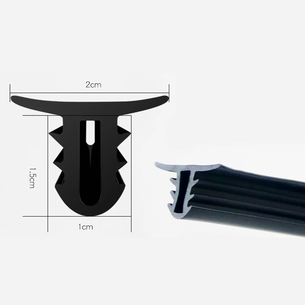 

Dashboard Sealing Strip Easy install Parts Windshield Black Insulation