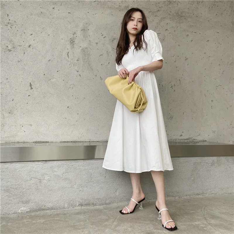 

Female Shoes Womens Slippers Outdoor Heeled Mules Glitter Slides Low 2021 High Thin Jelly Rome Basic Rubber PU Fabric Crystal