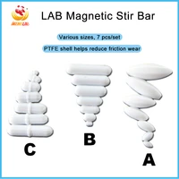 magnetic stirrer bar 7pcsset ptfe mixed size magnetic stirrer mixer stir bars laboratory supplies