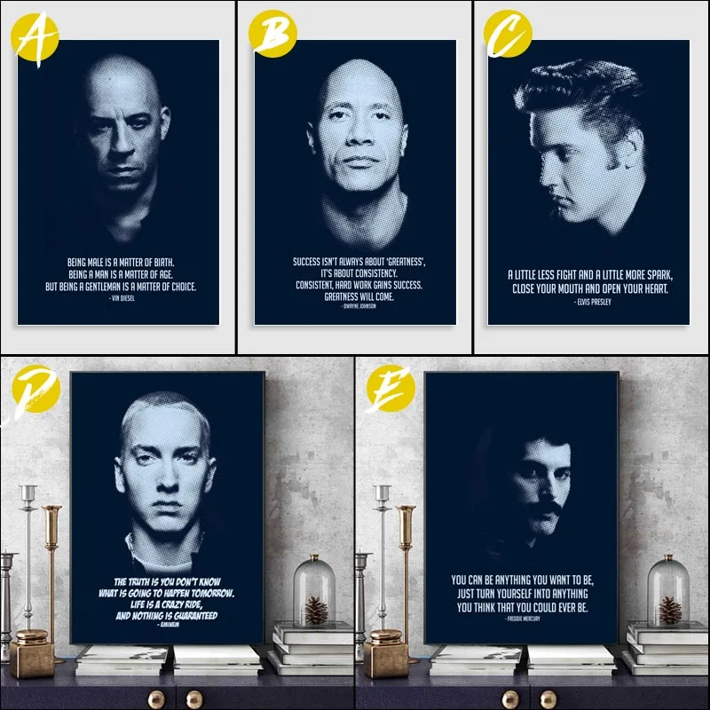 Post Malone изображение домашний декор Скандинавская Картина на холсте искусство