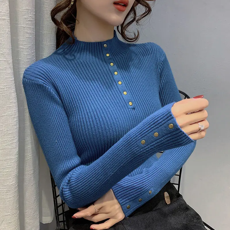

Turtleneck bottoming sweater women 2020 autumn and winter long-sleeved Korean style slim inner base pullover