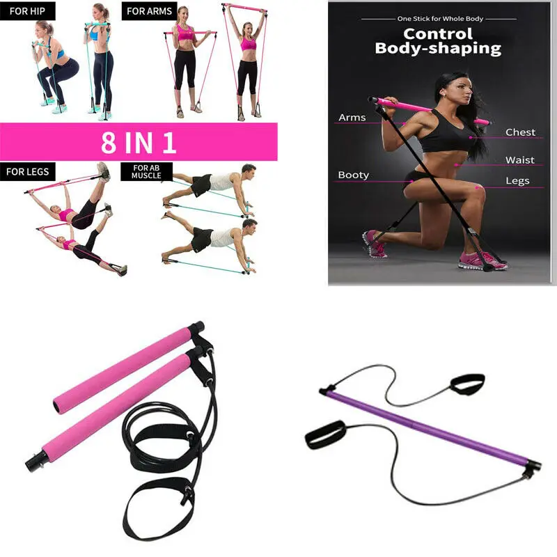 Новое поступление портативные палочки для пилатеса упражнений фитнеса йоги