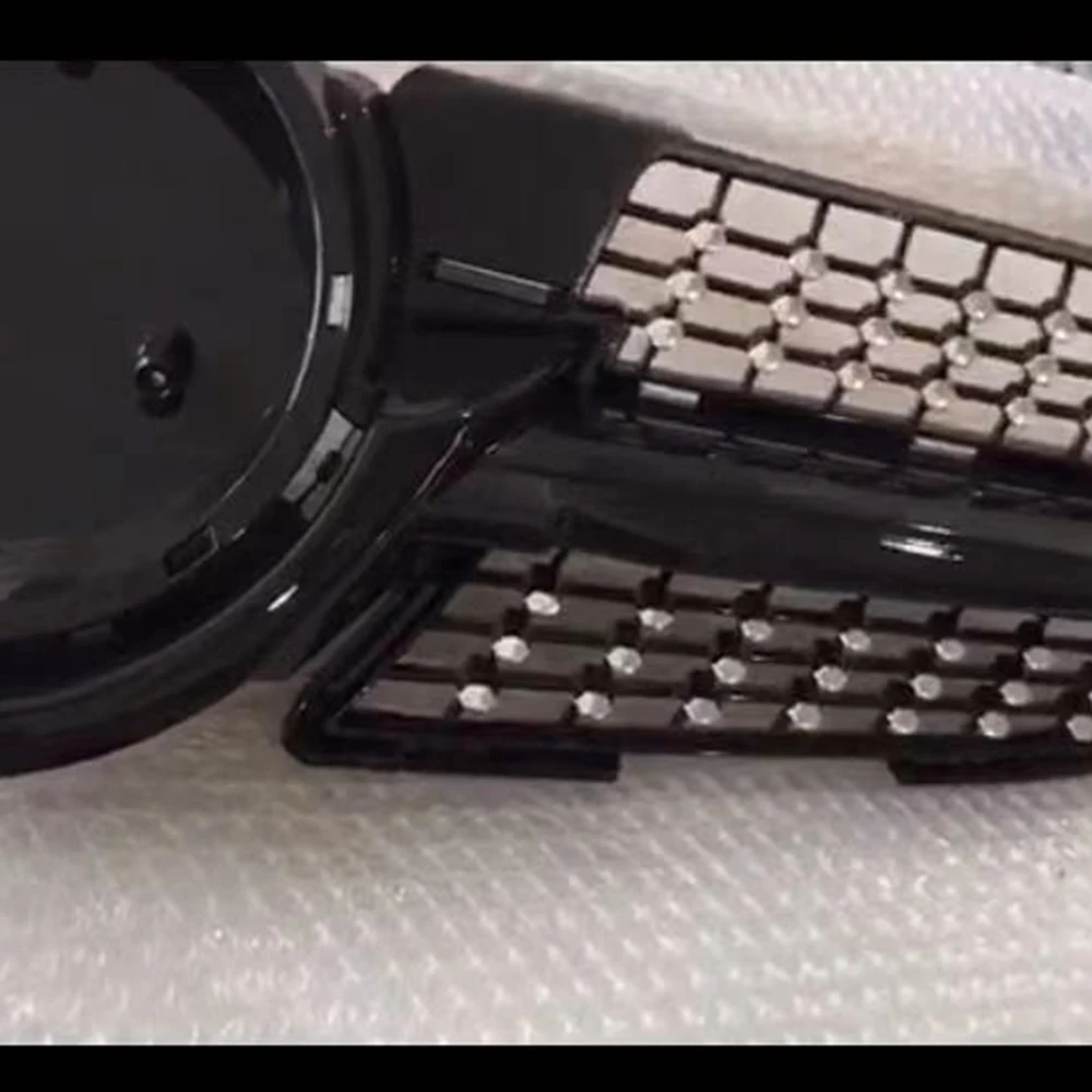 Передняя решетка для Mercedes Benz R171 SLK-Class 2008-2010 Черный Алмазный вид SLK200 300 350 SLK55