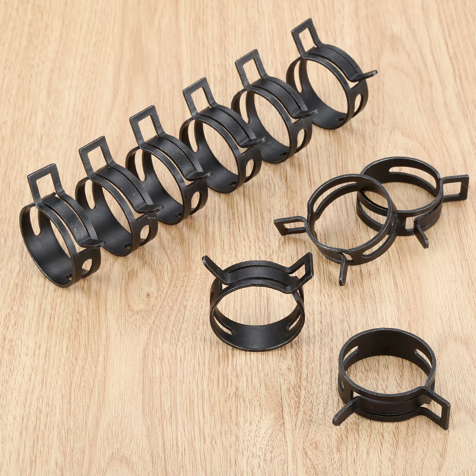 10 шт. диаметр 40 мм пружинный зажим для топливных шлангов трубные теплые зажимы Audi