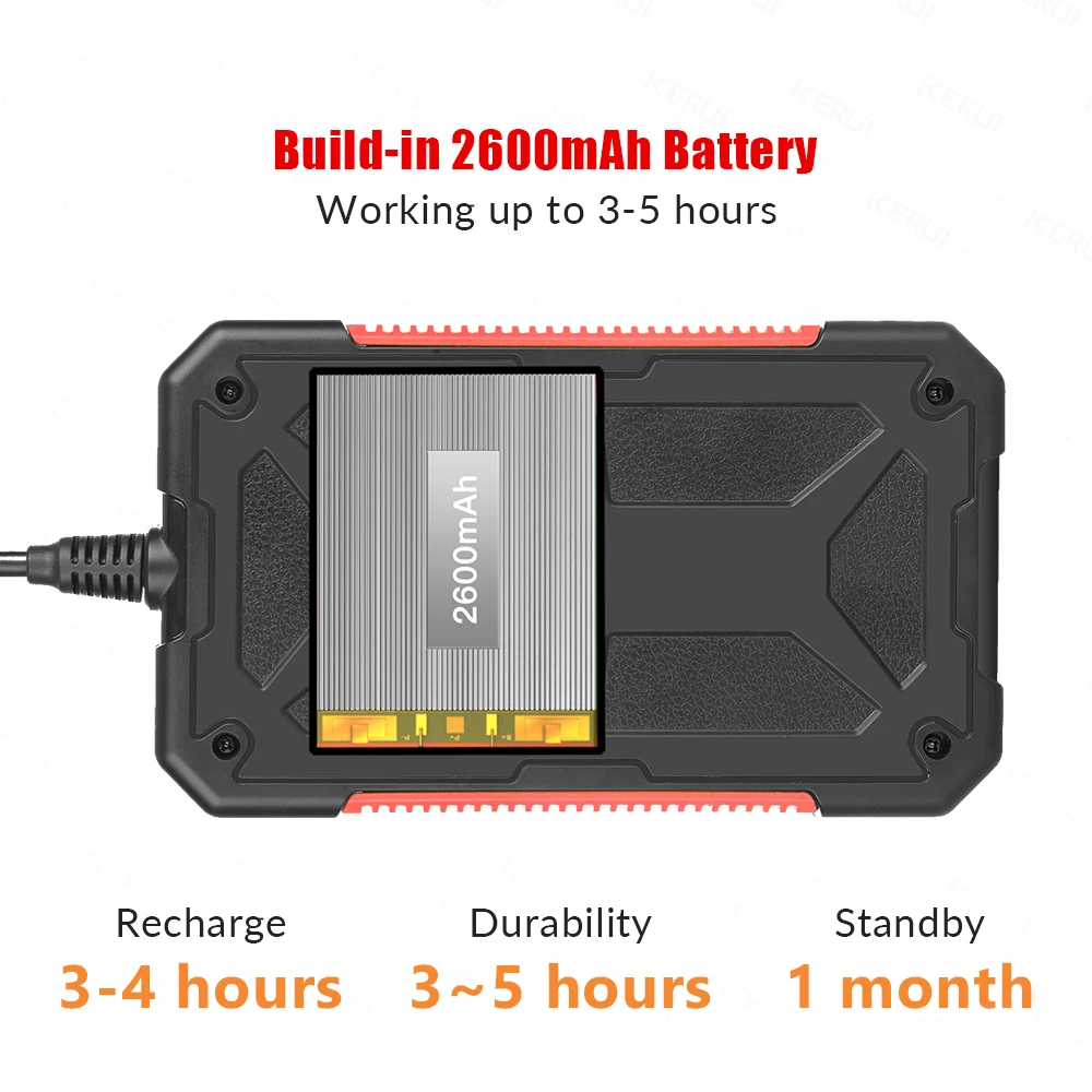 Камера-Эндоскоп KERUI IP67 камера-бороскоп диаметром 8 мм ЖК-экран 1080 дюйма 4 3 P ручной