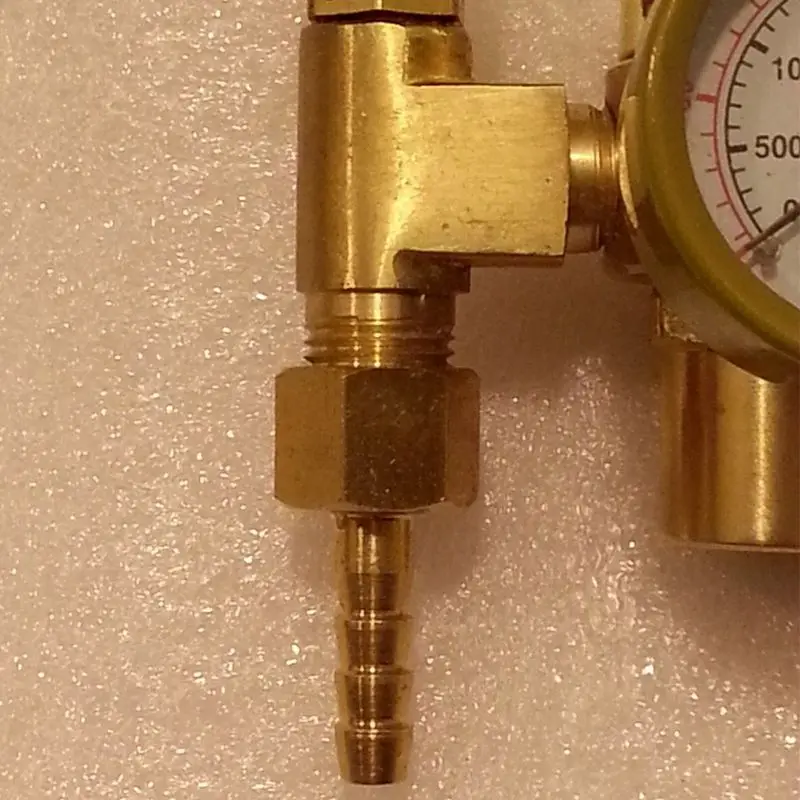 Аргон Co2 регулятор РАСХОДОМЕР газовый манометр Mig/Tig сварочный Cga580|Регуляторы