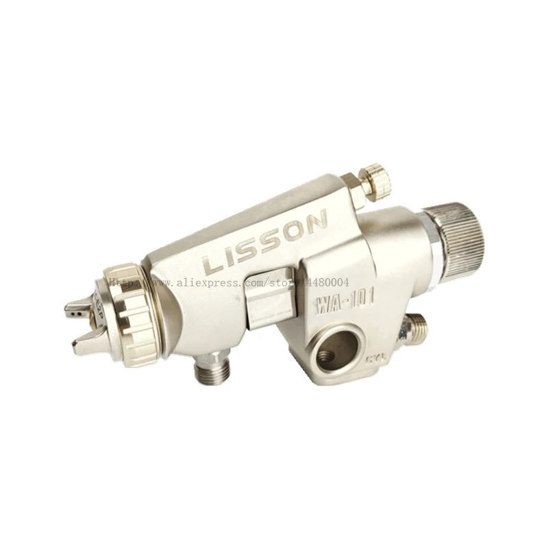 

WA-101 Automatic Spray gun Assembly Line Special Spray Gun For Reciprocating Machine 0.8/1.0/1.5mm Nickel Plated Gun Body