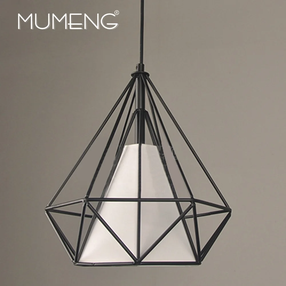 Американский винтажный подвесной светильник бриллиантовая лампа для ресторана